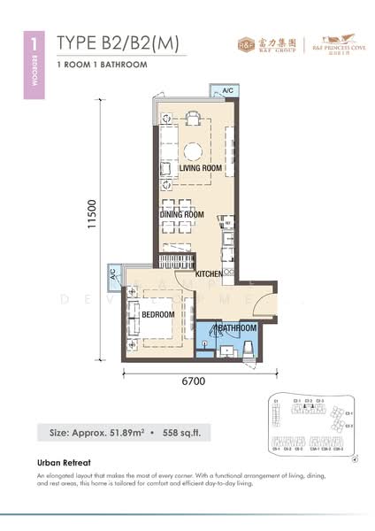 Apartment for Sale in R&F Princess Cove Phase 3-New Casa Suites by R&F DEVELOPMENT SDN BHD - iProperty.com.my