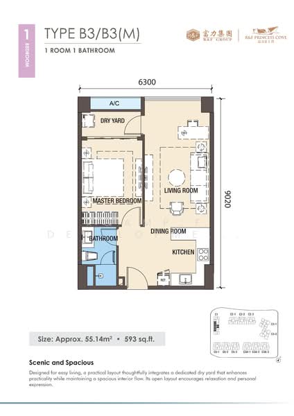 Apartment for Sale in R&F Princess Cove Phase 3-New Casa Suites by R&F DEVELOPMENT SDN BHD - iProperty.com.my