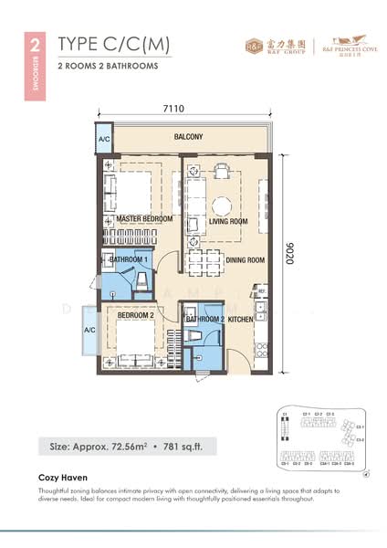 Apartment for Sale in R&F Princess Cove Phase 3-New Casa Suites by R&F DEVELOPMENT SDN BHD - iProperty.com.my