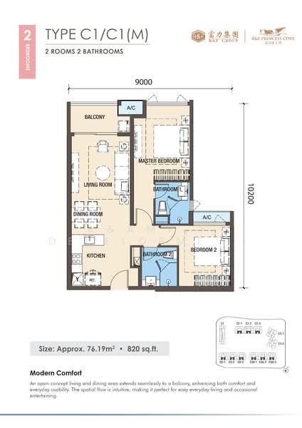 Apartment for Sale in R&F Princess Cove Phase 3-New Casa Suites by R&F DEVELOPMENT SDN BHD - iProperty.com.my