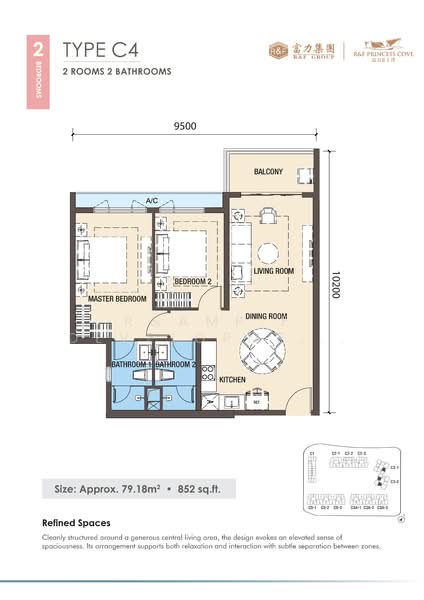 Apartment for Sale in R&F Princess Cove Phase 3-New Casa Suites by R&F DEVELOPMENT SDN BHD - iProperty.com.my