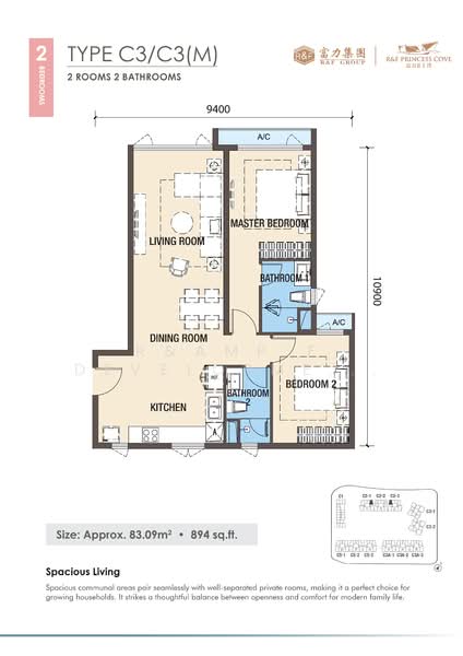 Apartment for Sale in R&F Princess Cove Phase 3-New Casa Suites by R&F DEVELOPMENT SDN BHD - iProperty.com.my