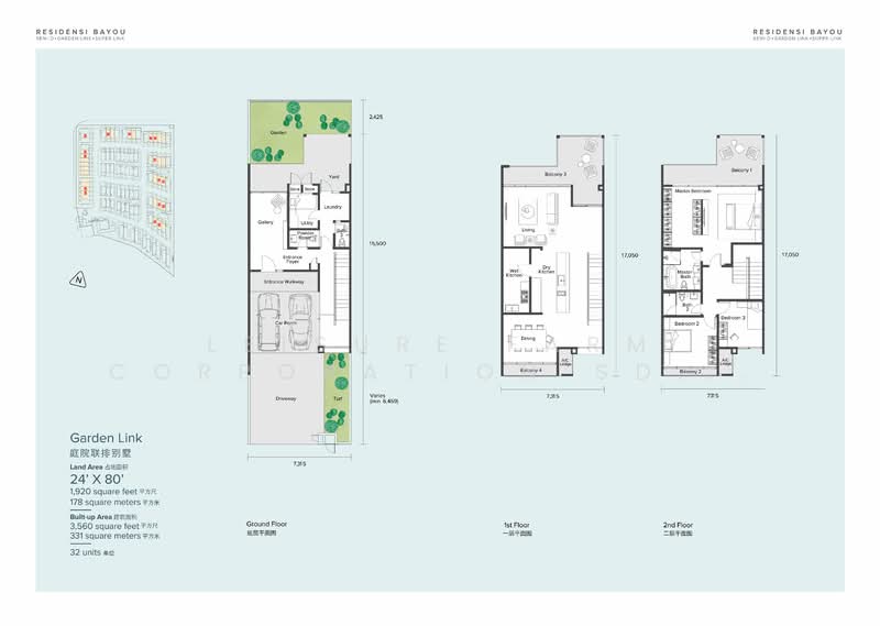 3-storey Terraced House for Sale in Leisure Farm, Gelang Patah by Leisure Farm Corporation Sdn Bhd - iProperty.com.my