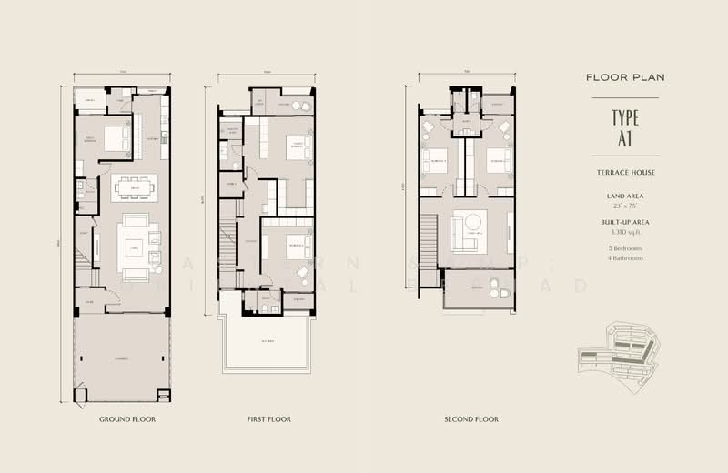 3-storey Terraced House for Sale in Seksyen U15, Shah Alam by EASTERN & ORIENTAL BERHAD - iProperty.com.my