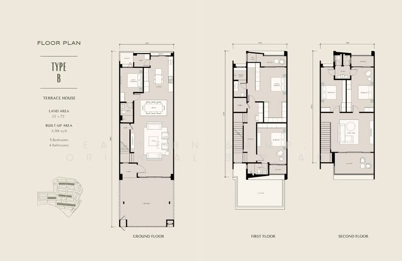 3-storey Terraced House for Sale in Seksyen U15, Shah Alam by EASTERN & ORIENTAL BERHAD - iProperty.com.my