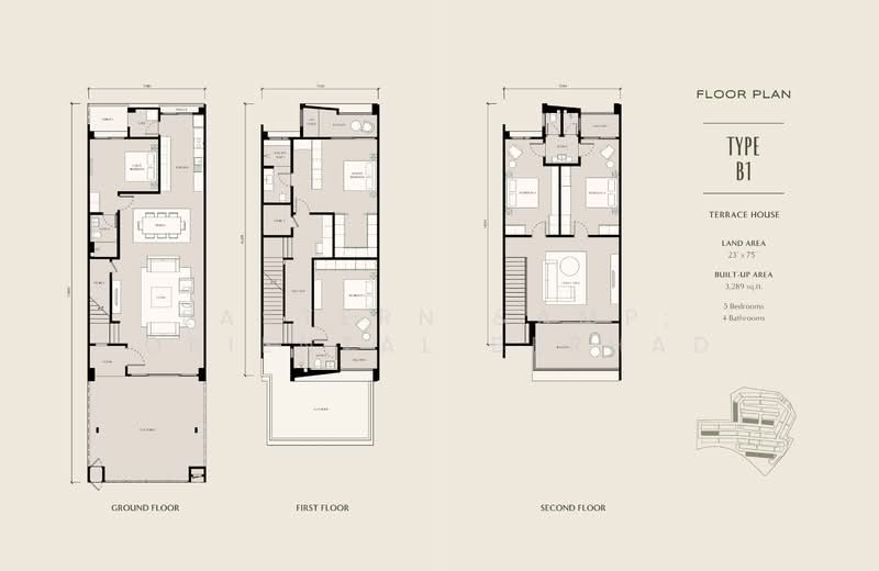 3-storey Terraced House for Sale in Seksyen U15, Shah Alam by EASTERN & ORIENTAL BERHAD - iProperty.com.my