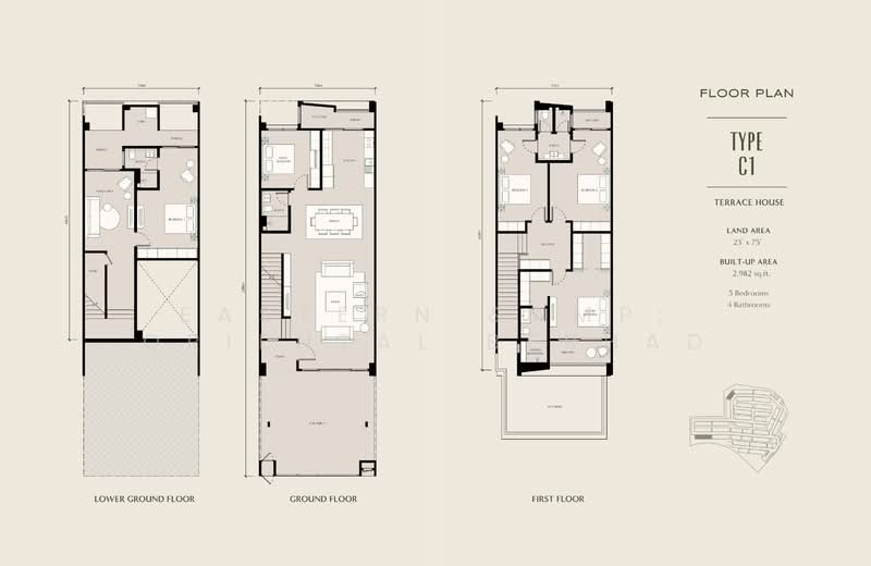 3-storey Terraced House for Sale in Seksyen U15, Shah Alam by EASTERN & ORIENTAL BERHAD - iProperty.com.my