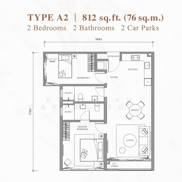 Condominium for Sale in River Park Bangsar South by Kumpulan Gapadu Sdn Bhd - iProperty.com.my