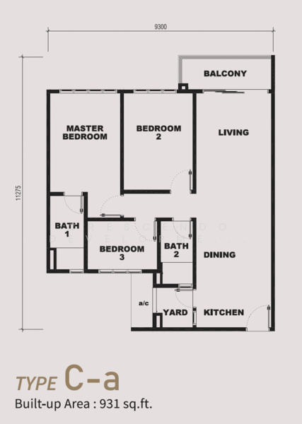 Service Residence for Sale in Senyum Residences by Crescendo Development Sdn. Bhd. - iProperty.com.my