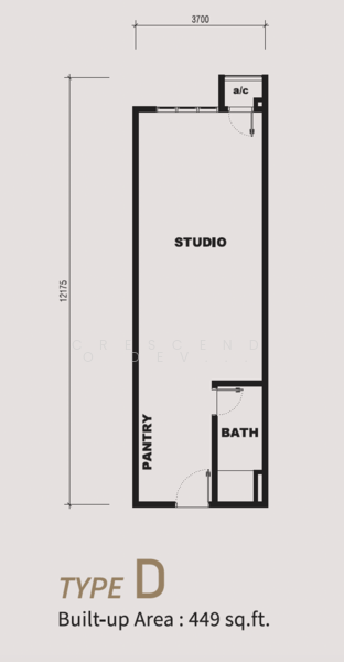 Service Residence for Sale in Senyum Residences by Crescendo Development Sdn. Bhd. - iProperty.com.my