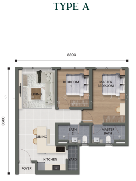 Service Residence for Sale in Sunway LakeHills by Sunway City (JB) Sdn Bhd - iProperty.com.my