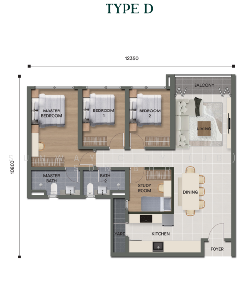Service Residence for Sale in Sunway LakeHills by Sunway City (JB) Sdn Bhd - iProperty.com.my