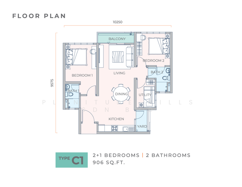 Apartment untuk Dijual di Mandolin @ Desa Tebrau oleh Plenitude Berhad - iProperty.com.my