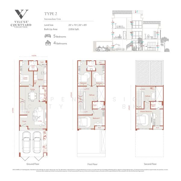 Rumah Teres 2.5-Tingkat untuk Dijual di Aspen Vision City, Batu Kawan oleh Aspen Vision City Sdn Bhd - iProperty.com.my