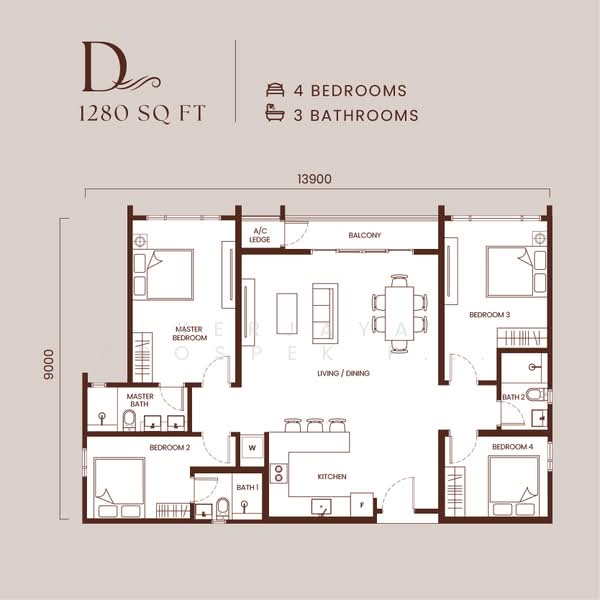 Apartment for Sale in Andabreeze Residences by Kerjaya Prospek Property Berhad - iProperty.com.my