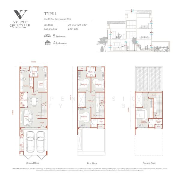 Rumah Teres 2.5-Tingkat untuk Dijual di Aspen Vision City, Batu Kawan oleh Aspen Vision City Sdn Bhd - iProperty.com.my