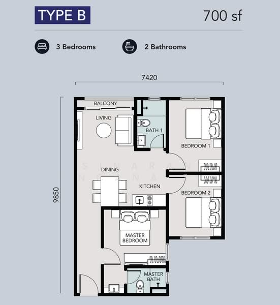 Apartment for Sale in StarLight Residences by SINARAN KENCANA SDN. BHD. - - iProperty.com.my