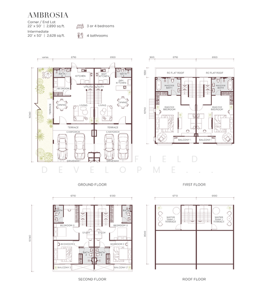 3-storey Terraced House for Sale in Cyberjaya, Selangor by Windsor Homes Sdn Bhd - iProperty.com.my