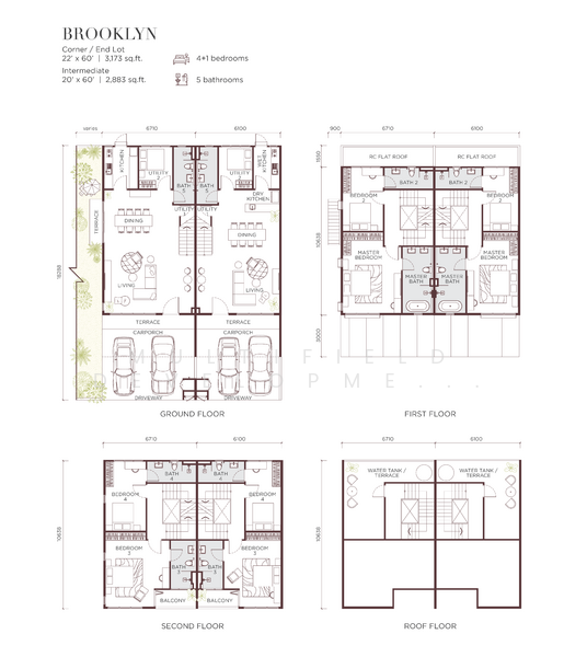 3-storey Terraced House for Sale in Cyberjaya, Selangor by Windsor Homes Sdn Bhd - iProperty.com.my