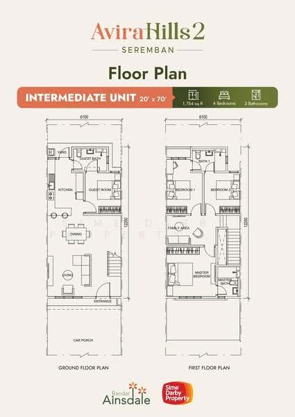 2-storey Terraced House for Sale in Bandar Ainsdale, Seremban by Sime Darby Property Berhad - iProperty.com.my