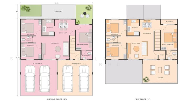 Townhouse untuk Dijual di Tasek Gelugor, Penang oleh Sri Pengkalan Binaan Sdn Bhd - iProperty.com.my