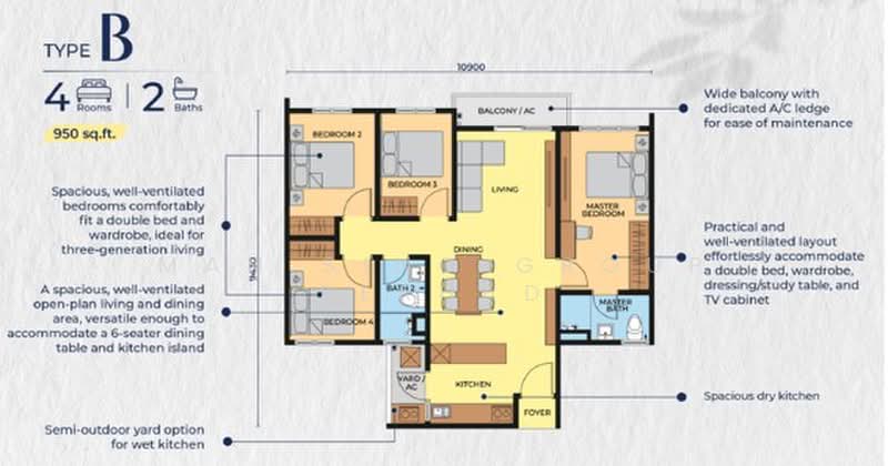 Pangsapuri untuk Dijual di M Aria oleh Mah Sing Group Berhad - iProperty.com.my
