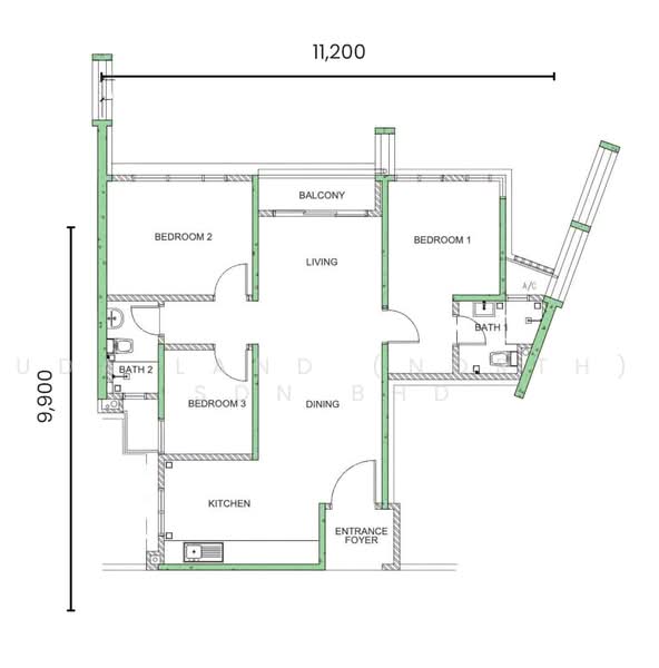 Condominium for Sale in Eight & Eight Condominium by Uda Land (North) Sdn Bhd - iProperty.com.my