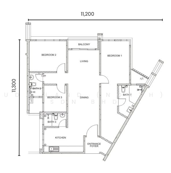 Condominium for Sale in Eight & Eight Condominium by Uda Land (North) Sdn Bhd - iProperty.com.my