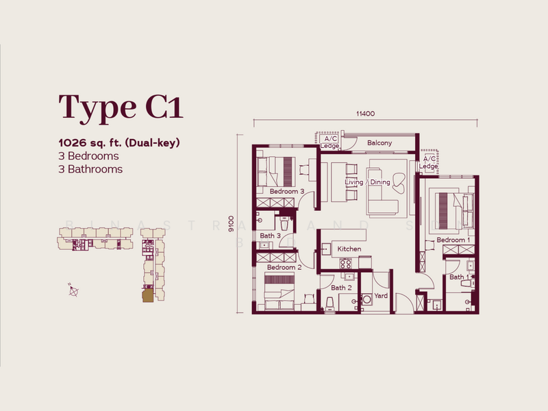 Service Residence untuk Dijual di Binastra Cochrane oleh Binastra Land Sdn Bhd - iProperty.com.my
