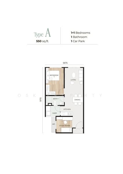 Service Residence for Sale in TAMU @ OSK MORI PARK by OSK Property - iProperty.com.my