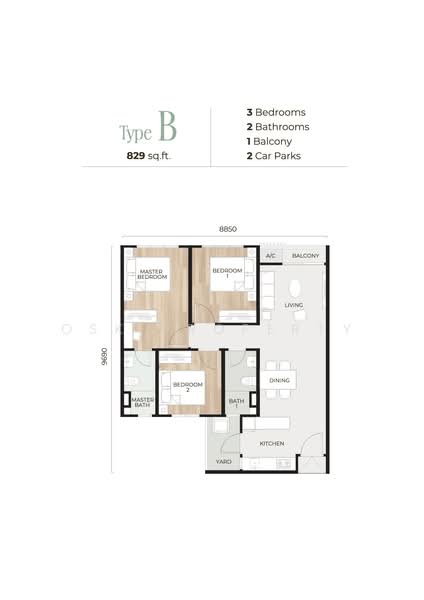 Service Residence for Sale in TAMU @ OSK MORI PARK by OSK Property - iProperty.com.my
