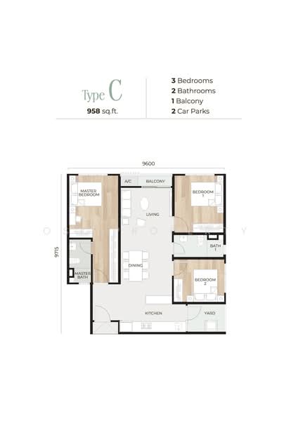 Service Residence for Sale in TAMU @ OSK MORI PARK by OSK Property - iProperty.com.my