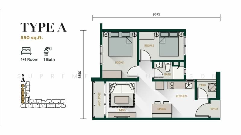 Service Residence for Sale in M Terra by Supreme Springs Sdn Bhd - iProperty.com.my