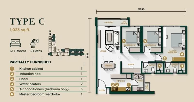 Service Residence for Sale in M Terra by Supreme Springs Sdn Bhd - iProperty.com.my