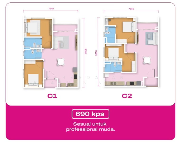 Service Residence for Sale in Linkar 52 Seksyen 14, Shah Alam by Perbadanan Kemajuan Negeri Selangor (PKNS) - iProperty.com.my