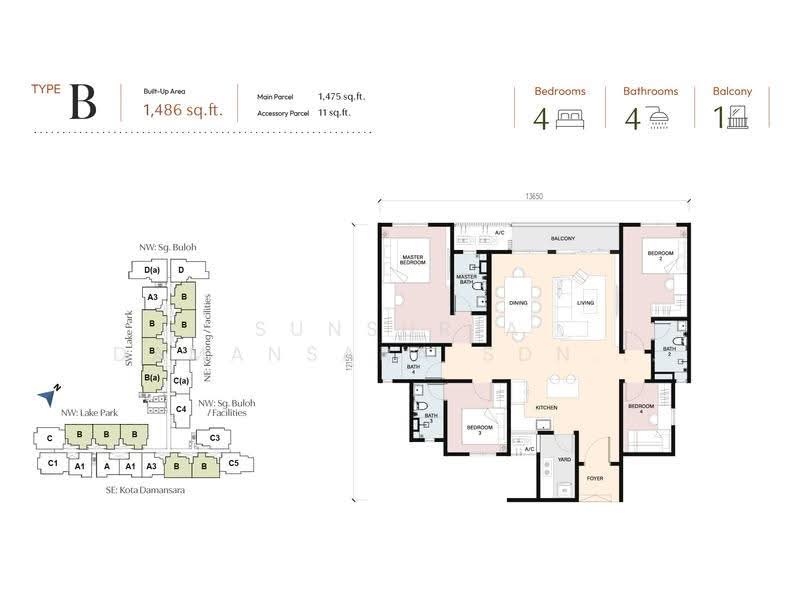 Condominium for Sale in Residensi RIA by Sunsuria Damansara Sdn Bhd - iProperty.com.my