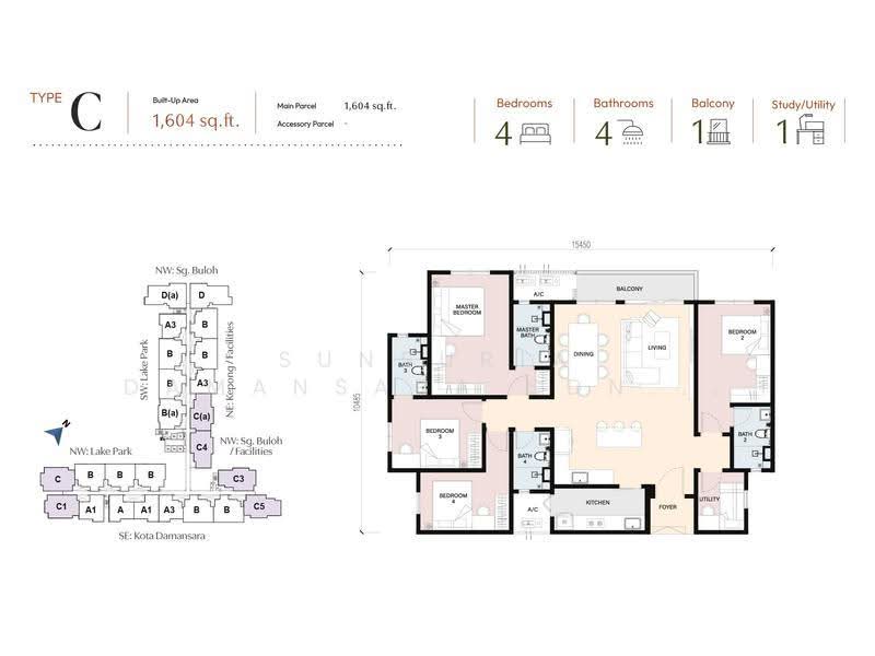 Condominium for Sale in Residensi RIA by Sunsuria Damansara Sdn Bhd - iProperty.com.my