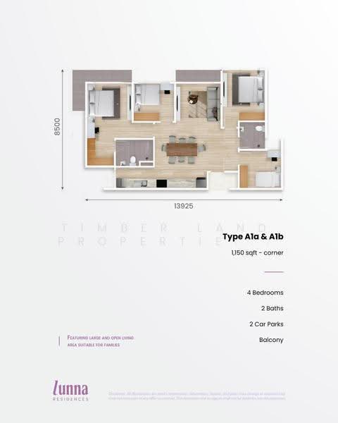 Service Residence for Sale in Lunna Residences by Timber Land Properties Sdn Bhd - iProperty.com.my