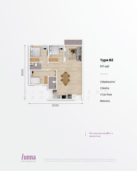 Service Residence for Sale in Lunna Residences by Timber Land Properties Sdn Bhd - iProperty.com.my