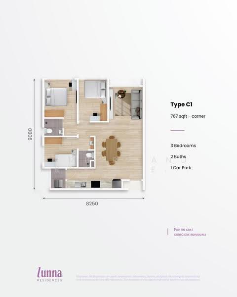 Service Residence for Sale in Lunna Residences by Timber Land Properties Sdn Bhd - iProperty.com.my