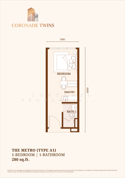 Service Residence for Sale in Coronade Twins @ Coronation Square by Coronade Properties Sdn Bhd - iProperty.com.my