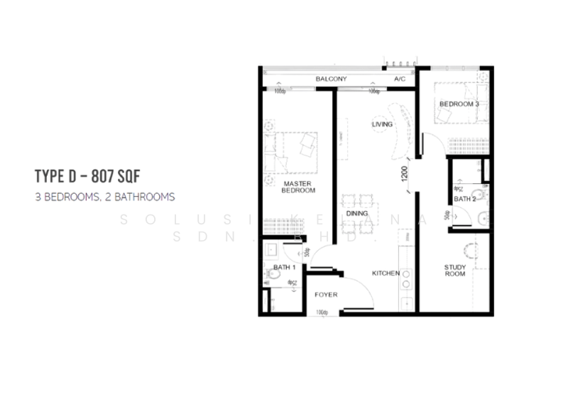 Kediaman Servis untuk Dijual di Residensi Sinaran oleh SOLUSI KELANA SDN. BHD. - iProperty.com.my