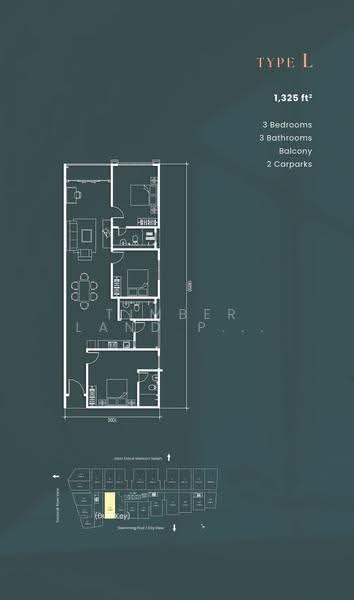 Pangsapuri untuk Dijual di The Charlotte oleh Timber Land Properties Sdn Bhd - iProperty.com.my