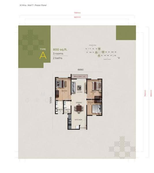 Condominium for Sale in M Mira by Mah Sing Group Berhad - iProperty.com.my