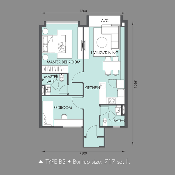 Kediaman Servis untuk Dijual di Icon Residenz 2 @ Icon City oleh Bee Chai - iProperty.com.my
