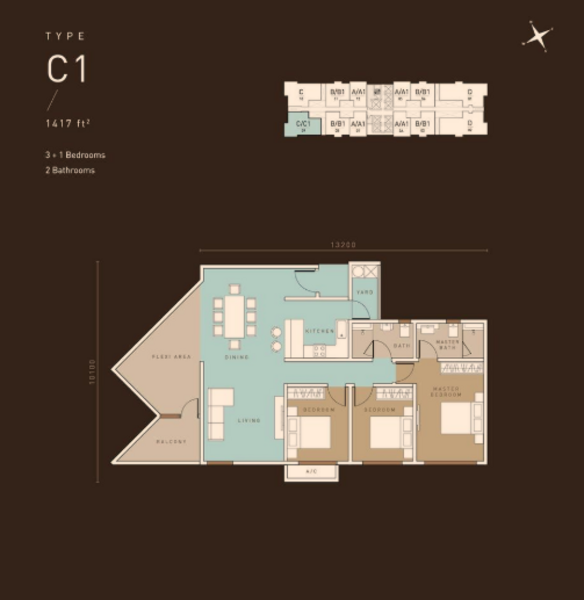 For Rent Met 1 Residences