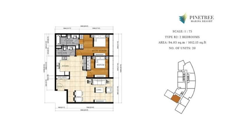 Service Residence for Rent in Pinetree Marina & Resort by Lywen Thye - iProperty.com.my