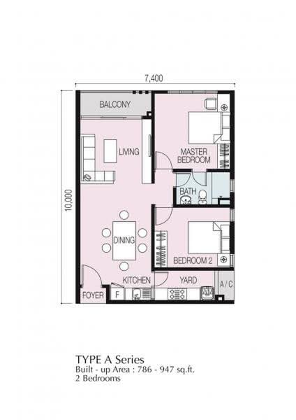 Kediaman Servis untuk Disewa di Centra Residences oleh Ken Phoon - iProperty.com.my