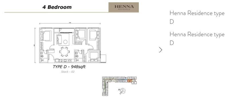 Service Residence for Sale in Henna Residence @ The Quartz WM by Desmond Lim - iProperty.com.my