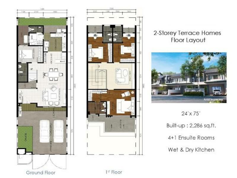 Rumah Berangkai 2 Tingkat untuk Dijual di 7o36c, Nilai oleh Grace Wong - iProperty.com.my